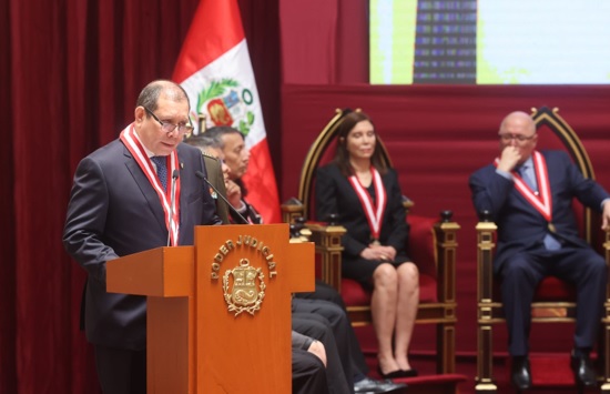 Presidente del PJ anuncia que emprenderán una lucha frontal contra la corrupción 