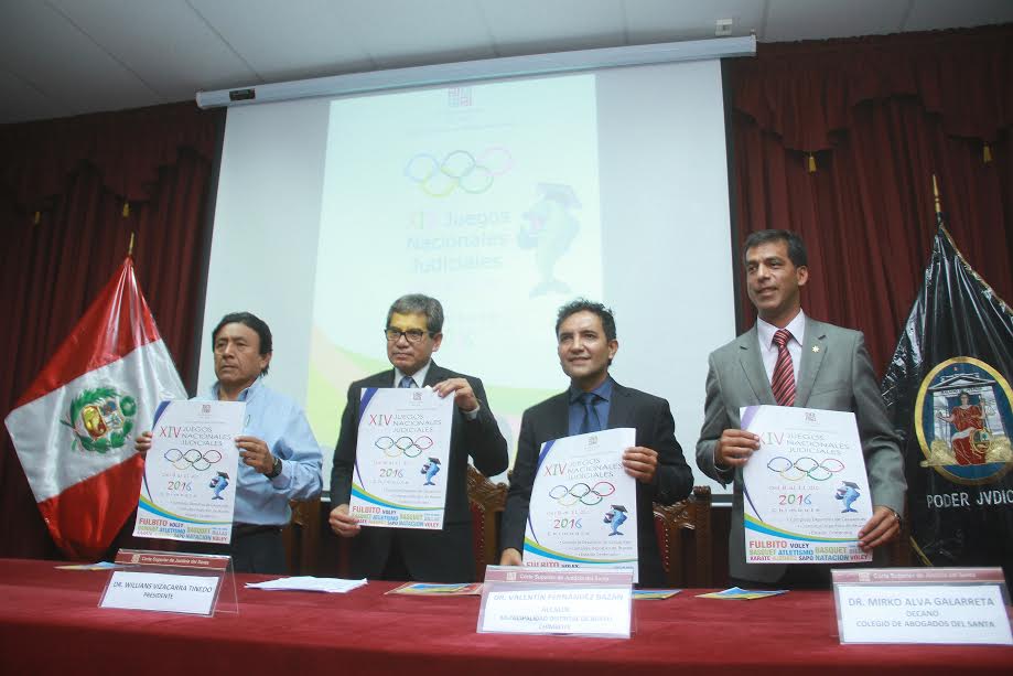 Nuevo Chimbote: más de 2,000 atletas del país participarán en los IXV Juegos Nacionales Judiciales