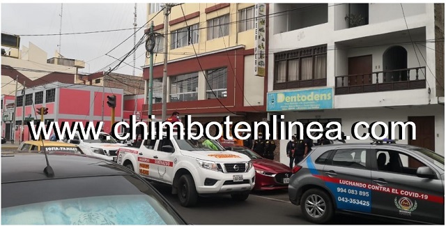 Intervienen juerga con alcohol y droga frente a la División Policial de Chimbote