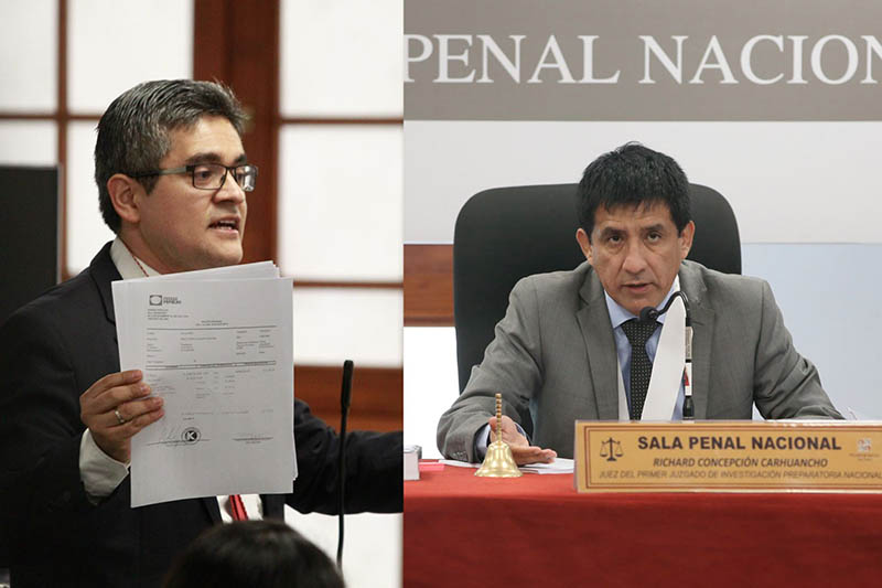 Abren investigación preliminar contra Pérez Gómez y Concepción Carhuancho