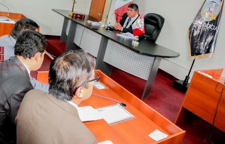 Áncash: Poder Judicial inicia juicio oral contra gobernador Enrique Vargas  
