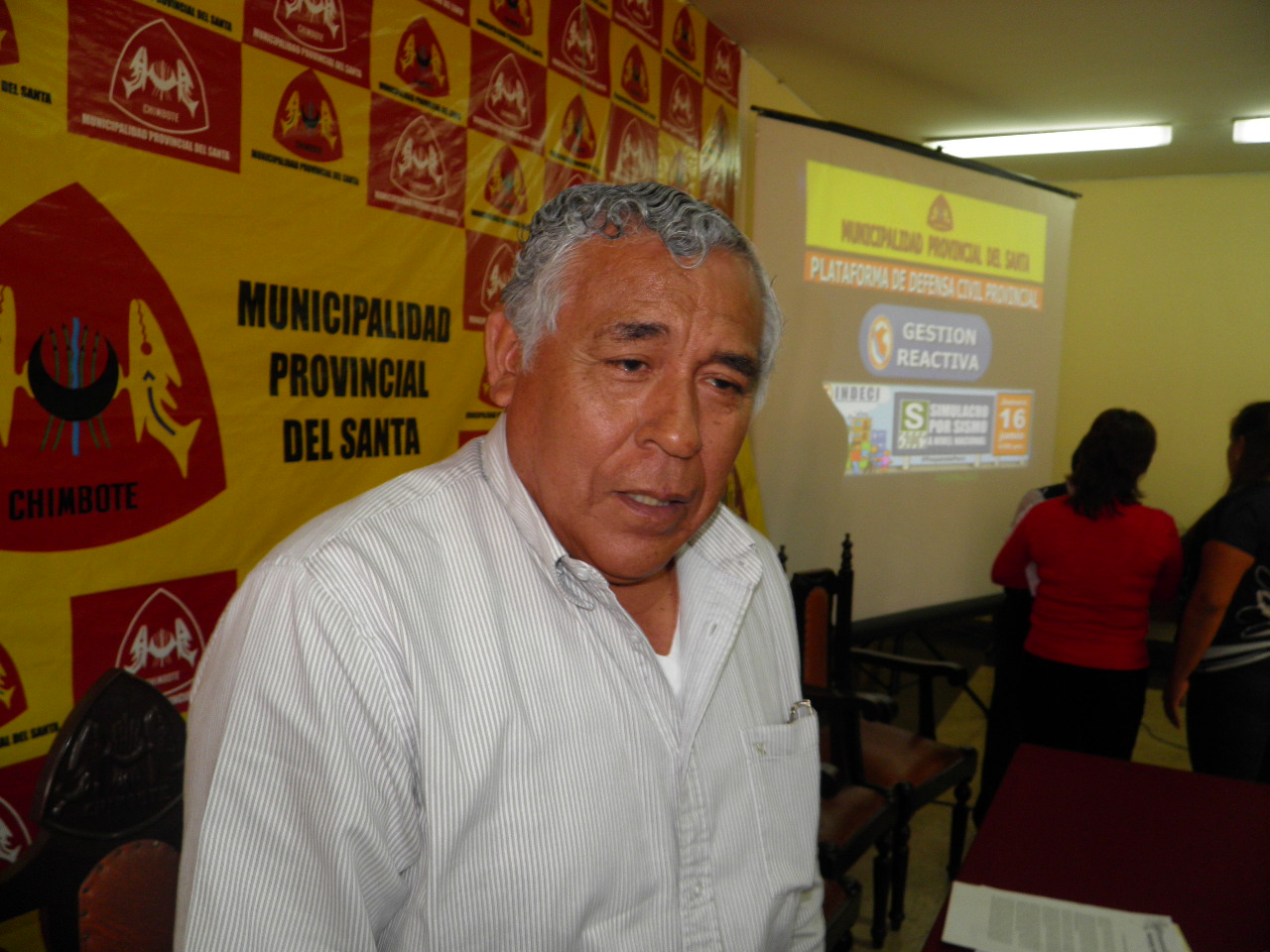 Chimbote: alcalde responsabiliza a funcionarios de Subregión Pacífico por no reinicio de obras 