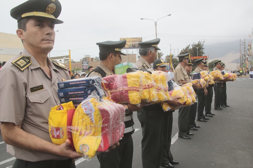 Chimbote: 160 juntas vecinales de la provincia son implementadas con material logístico