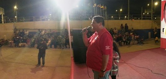 Candidato de “Juntos Gobernaremos” visitó pueblo joven Primero de Mayo