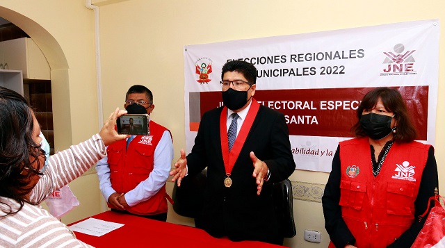 Jurado Electoral Especial del Santa inició funciones en su sede en Nuevo Chimbote