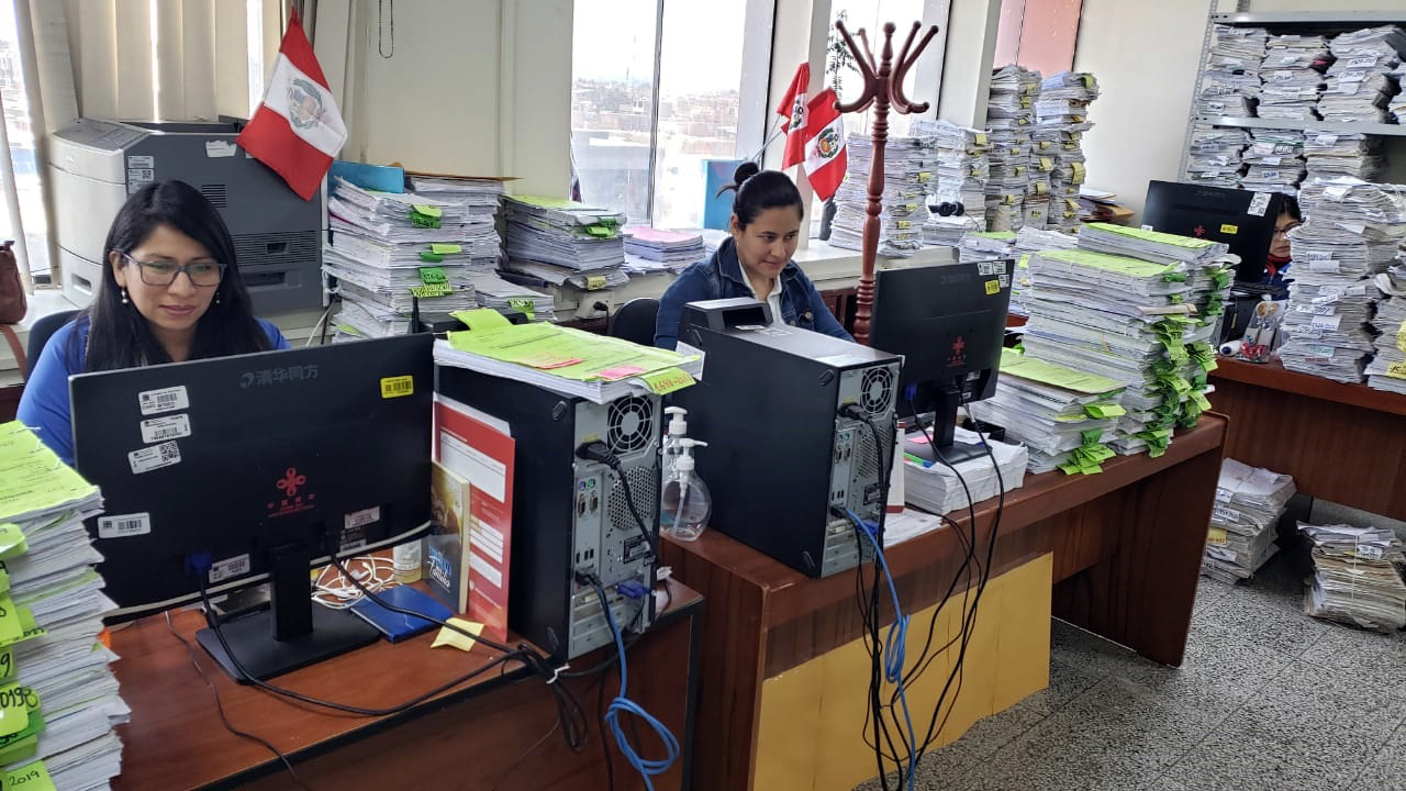 Juzgado Laboral Transitorio de la Corte del Santa realizó jornada extraordinaria sabatina