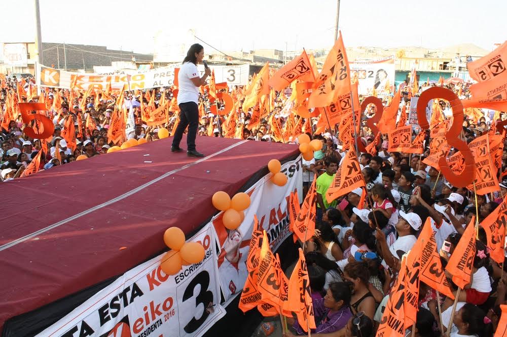 Keiko Fujimori prometió hospital y universidad para Huarmey