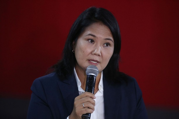 Fiscal Pérez pide revocar comparecencia con restricciones y se dicte prisión preventiva contra Keiko Fujimori