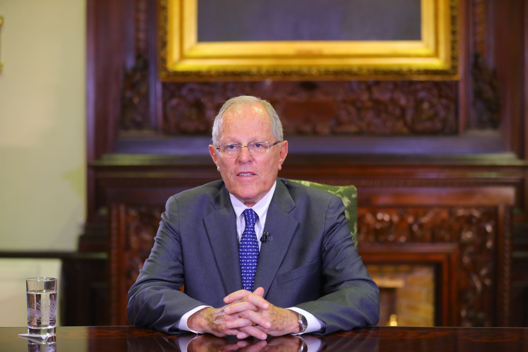 Kuczynski: “Renuncio porque no quiero ser un escollo para que el país supere la crisis”