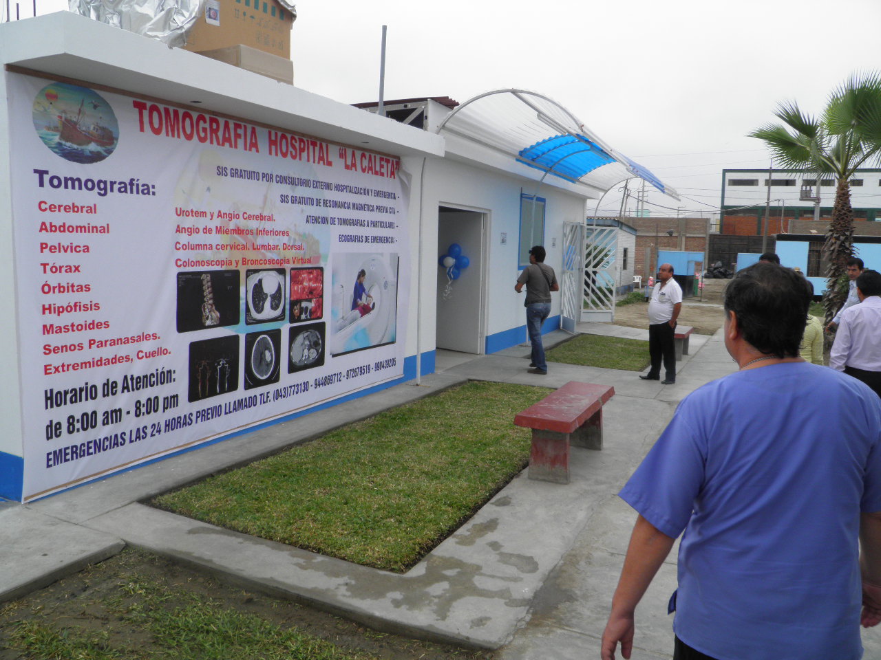 Inauguran ambientes e implementan equipos en hospital La Caleta de Chimbote