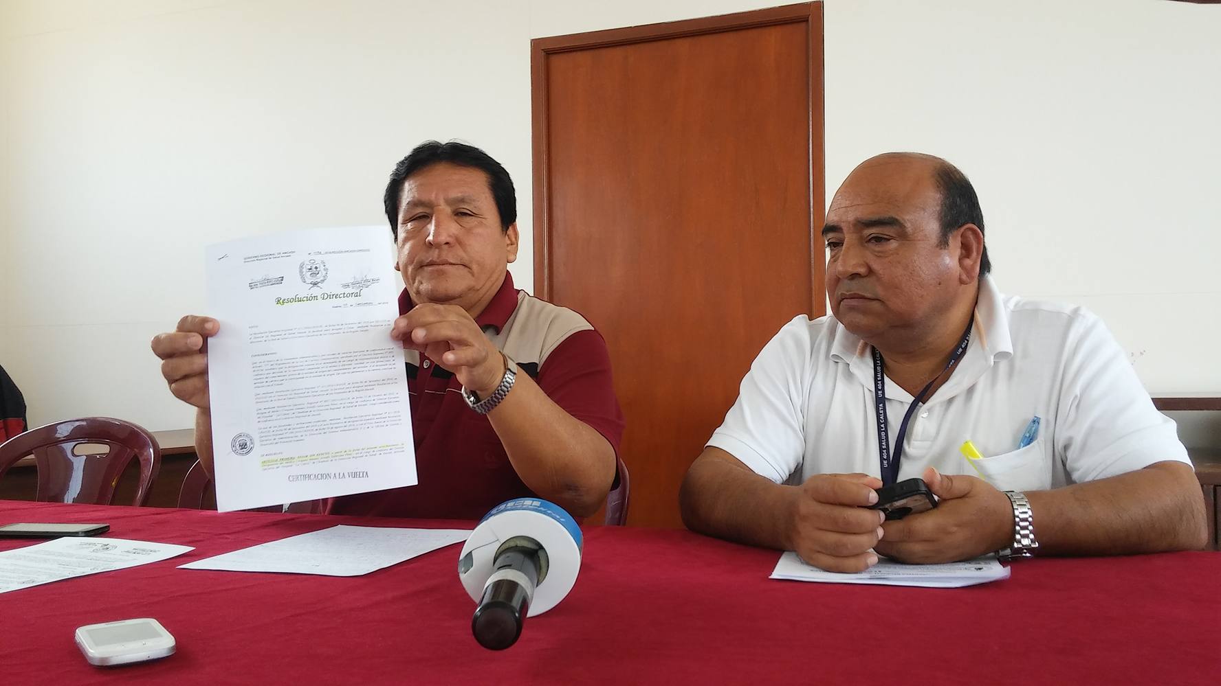 Chimbote: cuestionan que con resolución directoral se haya cesado a director de “La Caleta”