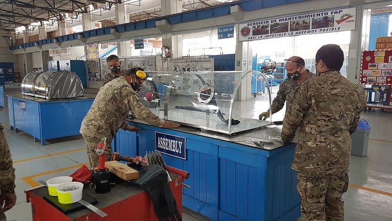La FAP  fabrica cámaras de aislamiento para covid-19 con material aeronáutico