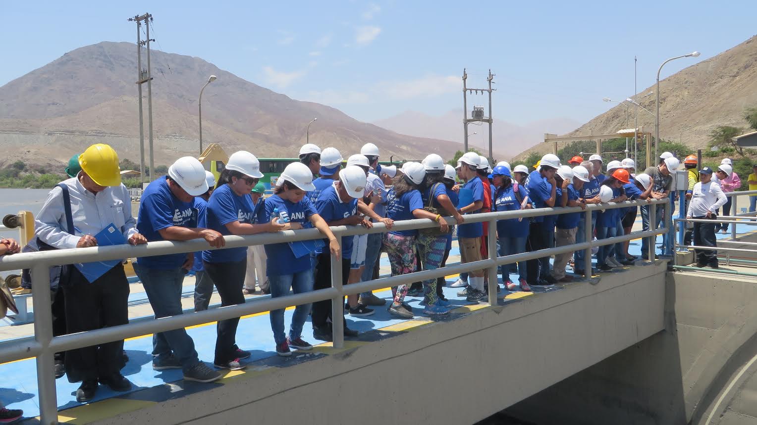 Se realizó visita técnica guiada al sector hidráulico La Huaca de Chinecas