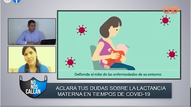 Especialista: “La lactancia materna no se debe suspender así la mamá esté con Covid-19”