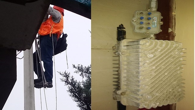 Ladrón descubierto haciéndose pasar como trabajador de TV cable amenaza a policía en Nuevo Chimbote