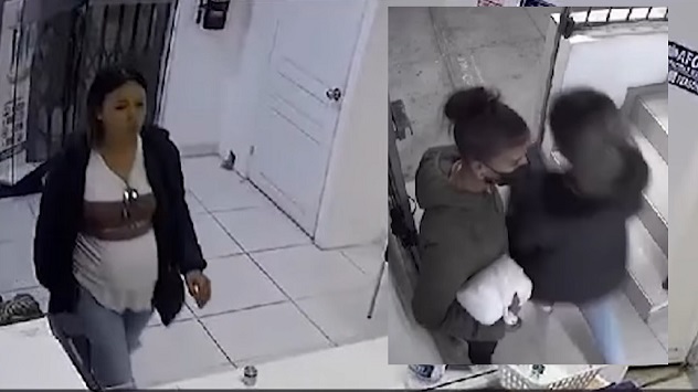 Dos mujeres fueron grabadas robando en un céntrico laboratorio de Chimbote