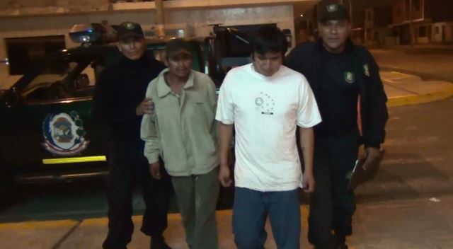 Cámaras de seguridad ciudadana captan instantes del robo de teléfono público