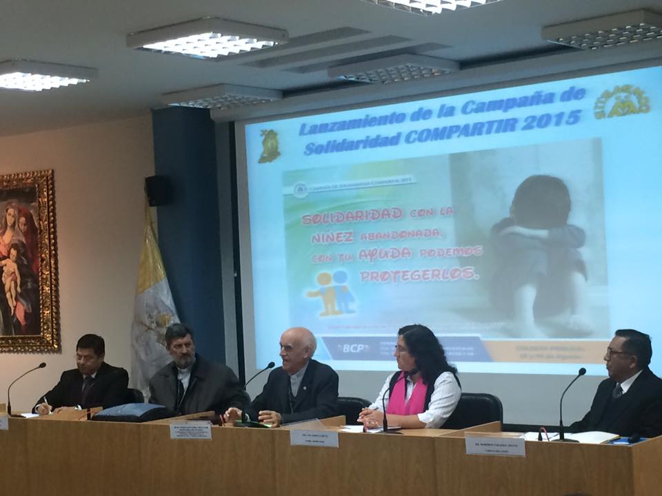 Iglesia peruana realizará campaña a favor de la niñez abandonada