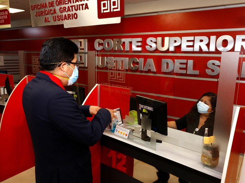 Corte del Santa reinicia labores presenciales tras levantamiento de cuarentena