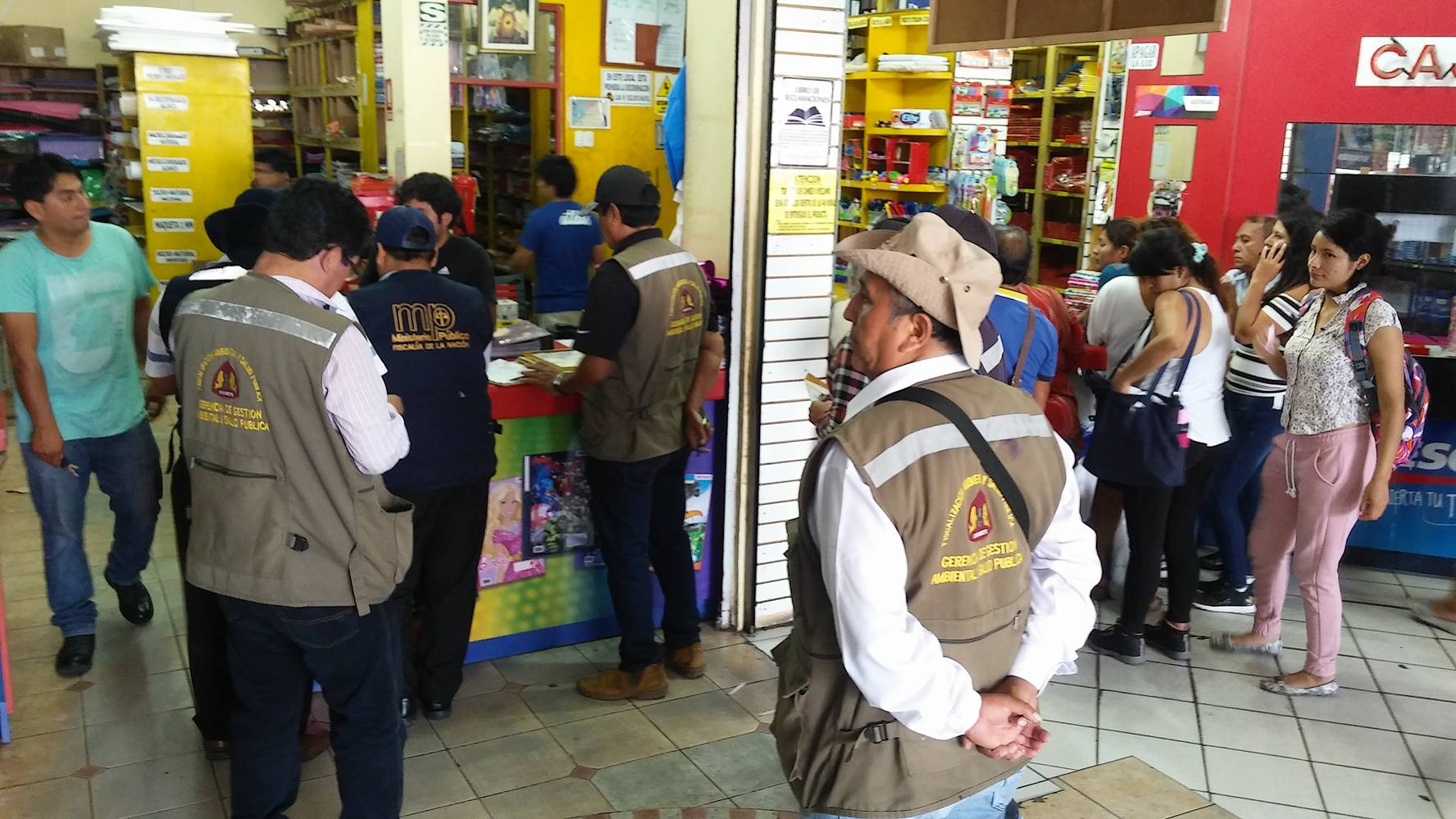 Chimbote: vuelven a inspeccionar librerías para evitar venta de útiles escolares de dudosa procedencia