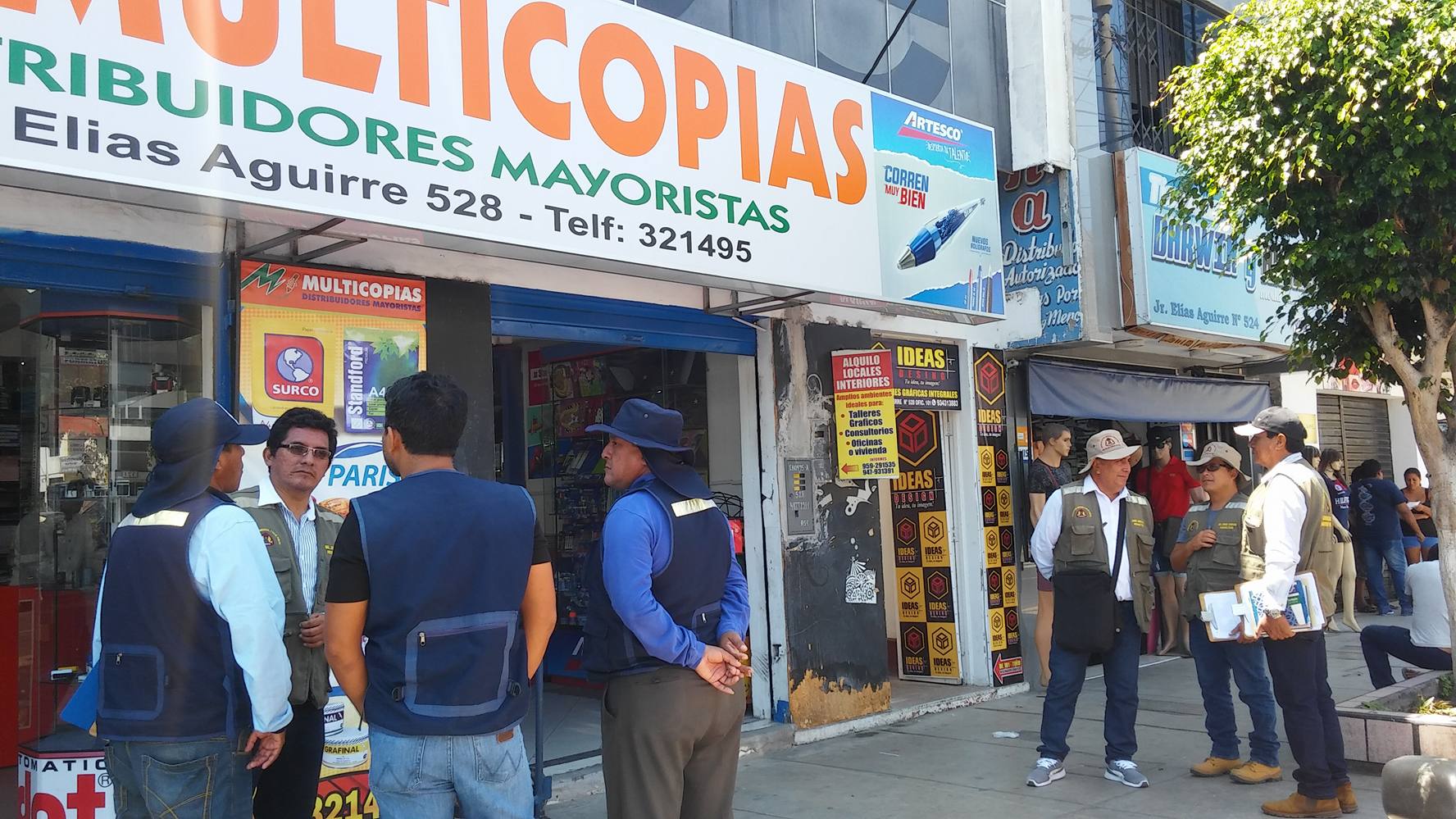 Inspeccionan librerías de Chimbote para evitar venta de útiles escolares tóxicos