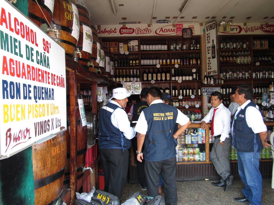 Chimbote: intervienen licorerías previo a celebración de Navidad y Año Nuevo