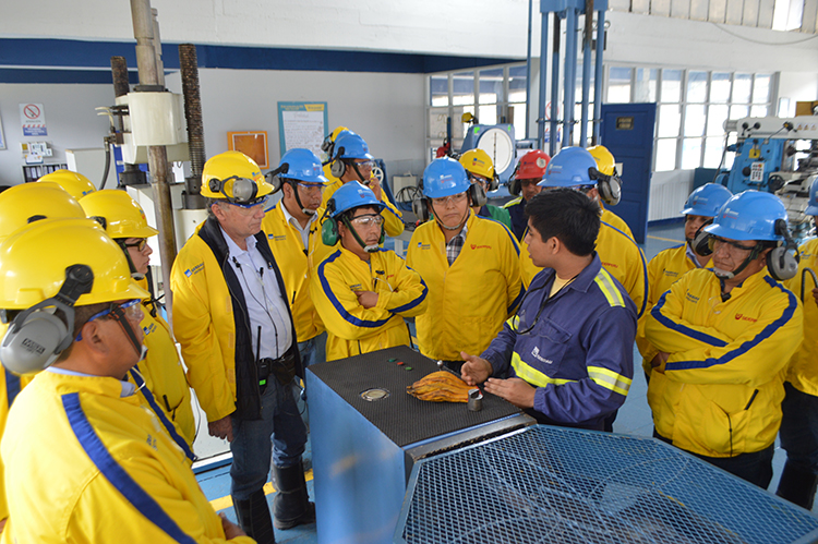 Líderes empresariales de Chimbote destacaron cambios tecnológicos en planta siderúrgica