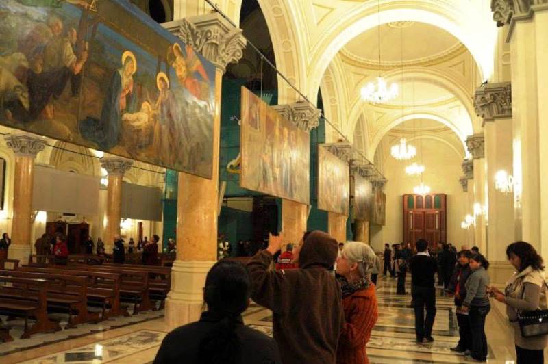  Basílica de María Auxiliadora fue restaurada por jóvenes de "Artesanos Don Bosco"