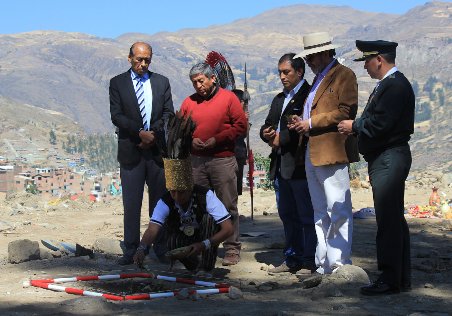 Huaraz: Ministerio de Cultura inicia trabajos de recuperación de “Pumakayán”
