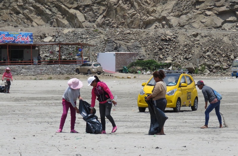 Este sábado se realizará jornada de limpieza y desinfección en la playa Vesique