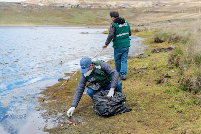 Serfor retiró alrededor de tres toneladas de basura en humedales de Villa María      
