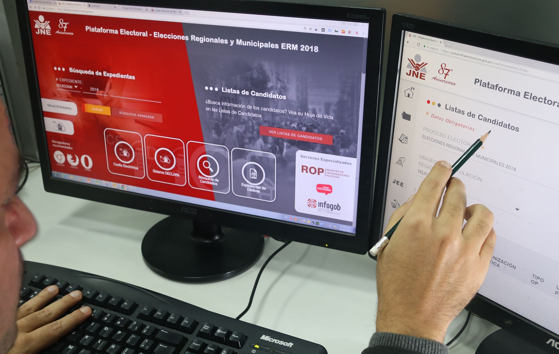 Conoce si eres miembro de mesa a través de plataforma virtual de la Onpe