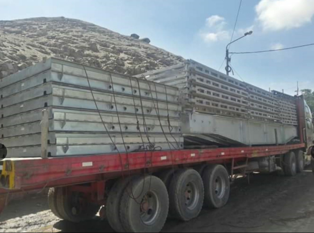 Llegó a Casma estructura que reemplazará a puente Sechín