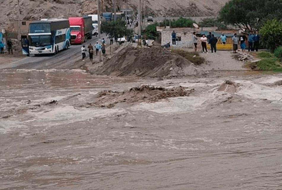 Son 28 distritos de Áncash en riesgo muy alto por lluvias intensas hasta marzo