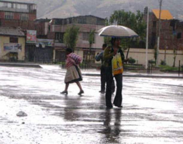 Áncash: Senamhi advierte presencia de lluvias y granizo de forma aislada