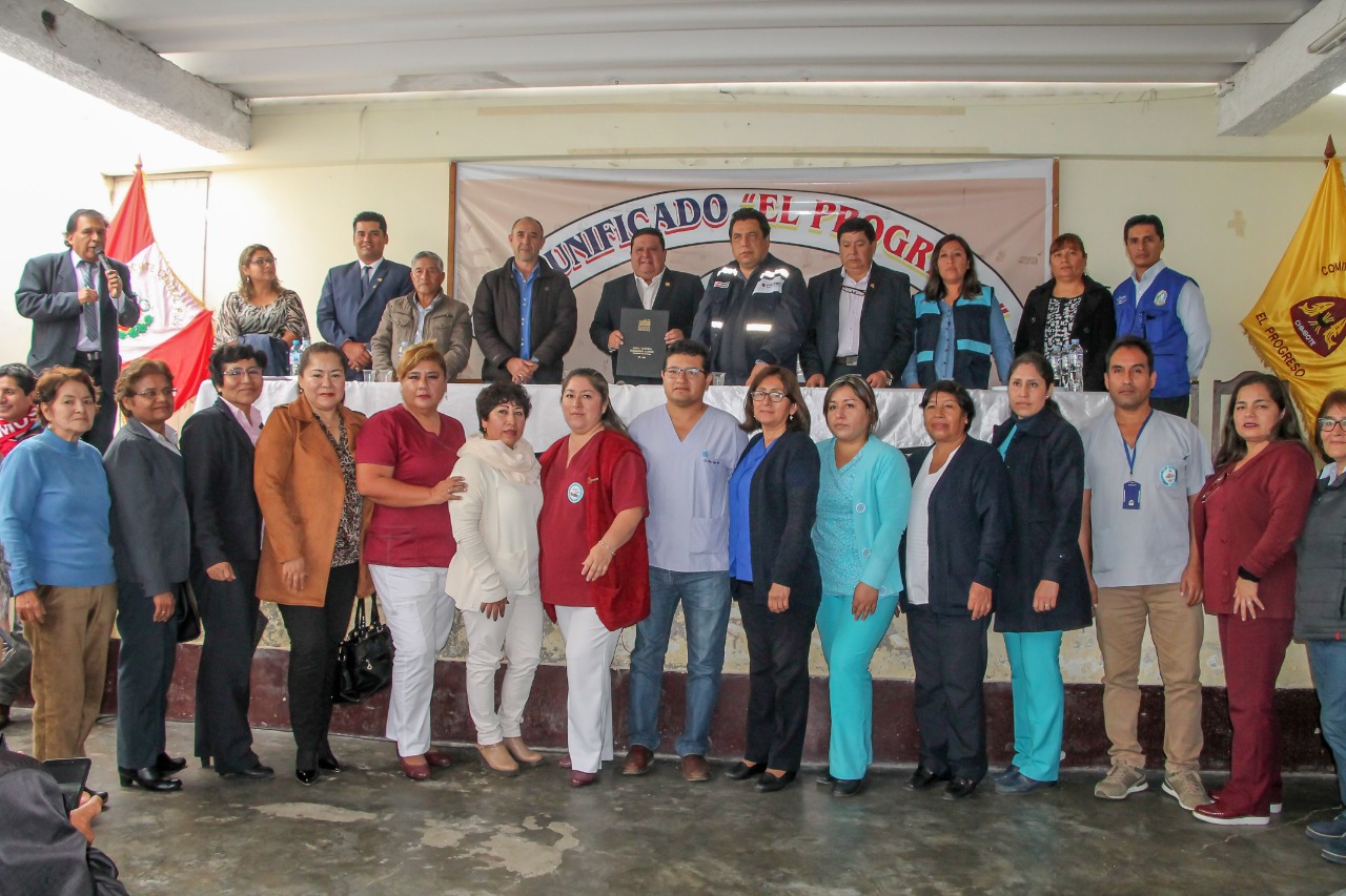 Entregan local comunal de “El Progreso” donde se atenderá mientras se construya hospital