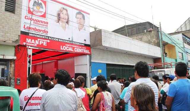 Peligra candidatura del MANPE en la provincia del Santa