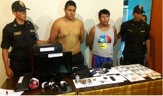 Policía captura a 2 presuntos integrantes de “Los Sanguinarios de Coishco y Santa”