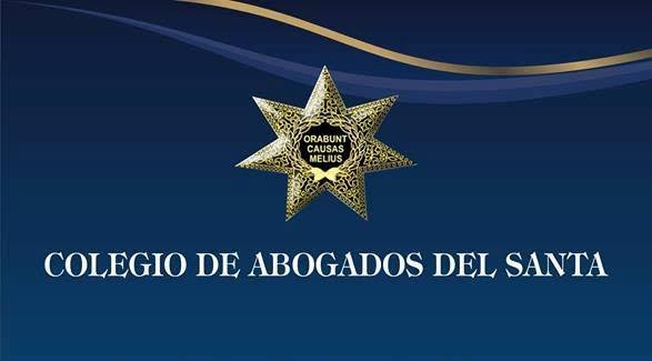 Comunicado del Colegio de Abogados del Santa sobre denuncias a ex decanos