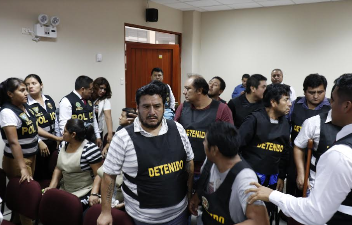 Dictan 36 meses de prisión preventiva para presuntos integrantes de “Los Intocables de Chimbote”