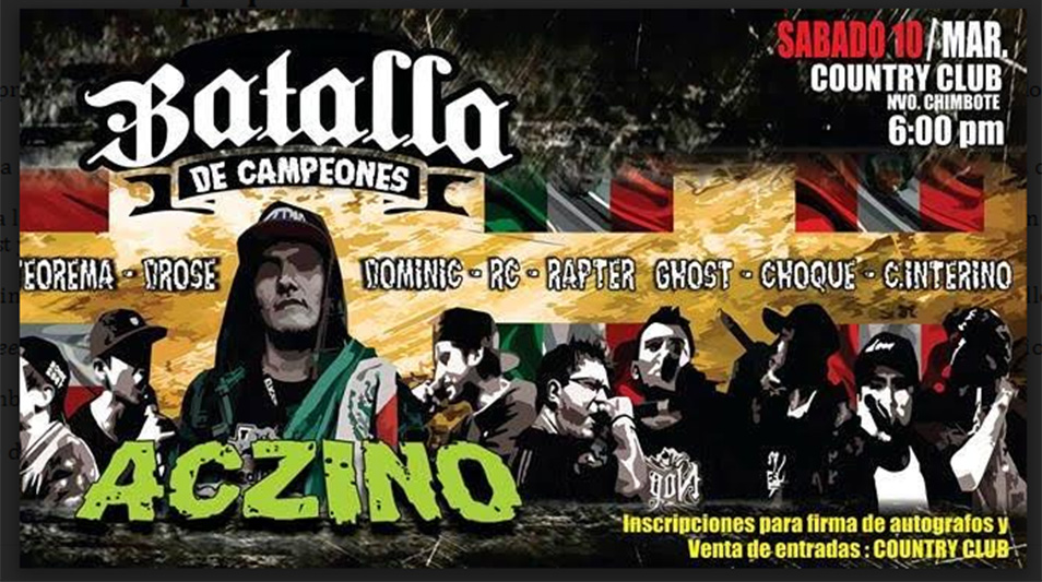 Los freestylers más importantes del mundo por primera vez en Chimbote