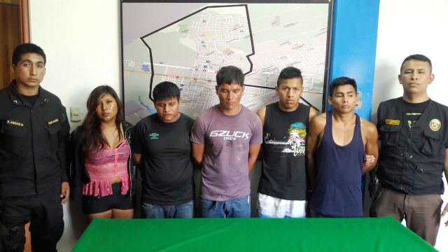 Capturan a banda criminal dedicada al robo y venta de vehículos en Chimbote