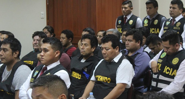 4 de marzo se realizará audiencia de apelación a la prisión ordenada contra “Los Intocables de Chimbote”
