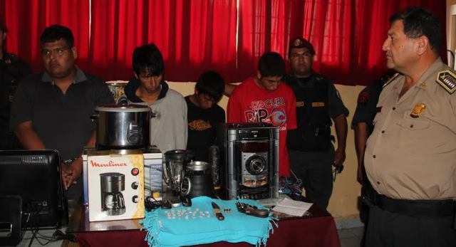 Caen cuatro integrantes de “Los Malditos del Olimpo” en pleno robo