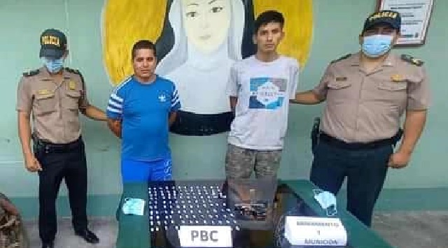 Caen a sujetos con armas, municiones y motos que utilizaban para sus fechorías en Chimbote