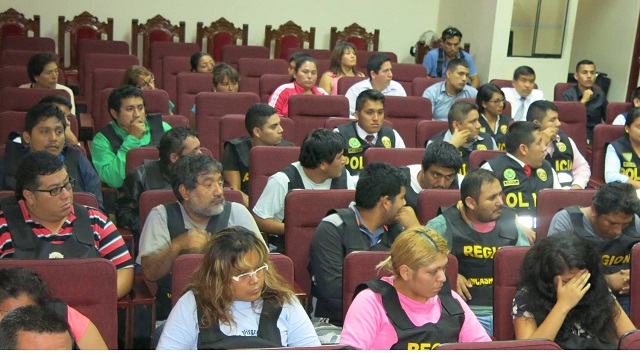 Continúa la audiencia de prisión preventiva contra presuntos integrantes de “Los Secos de Chimbote” 