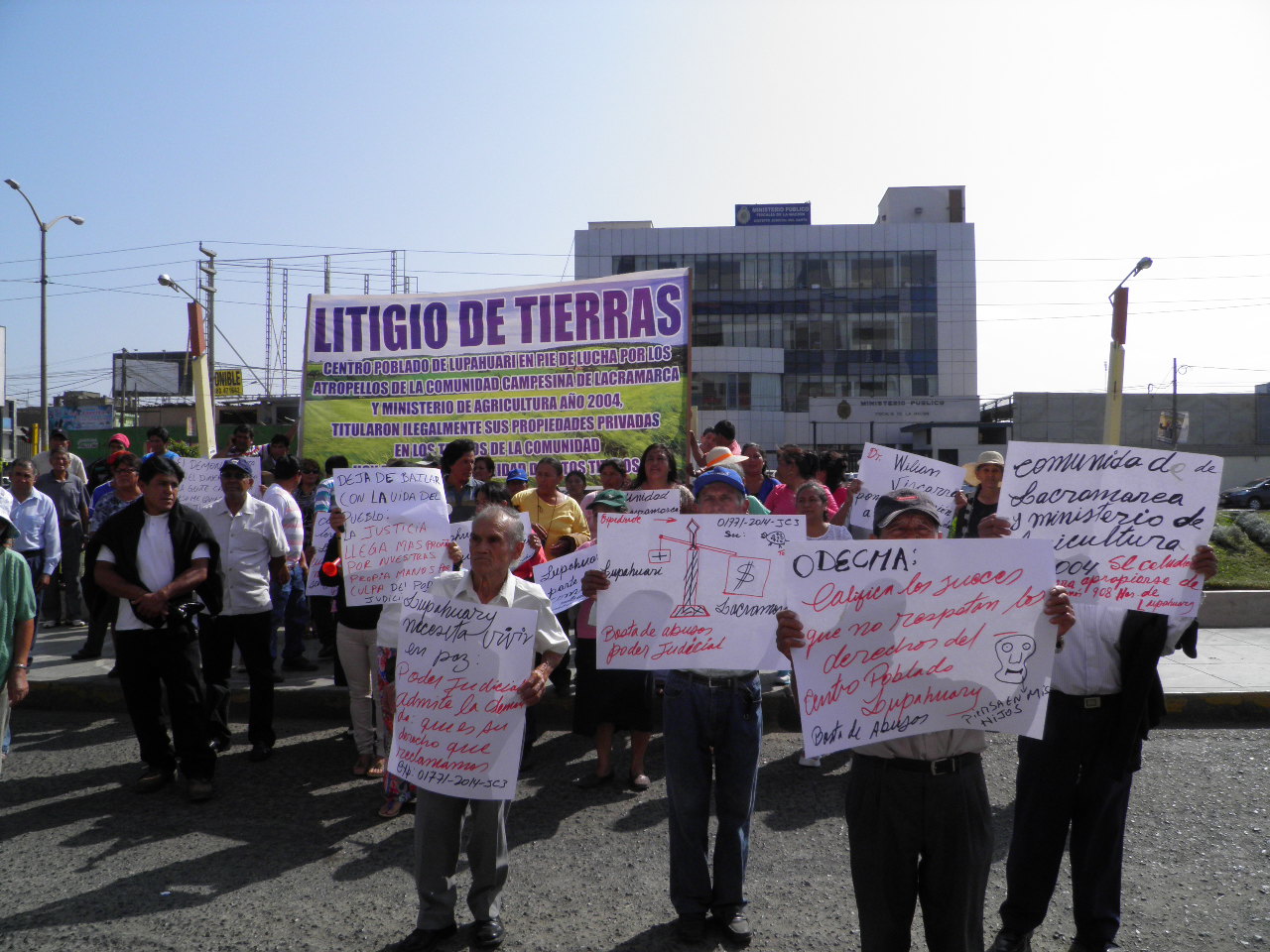 Cascajal: Pobladores de Lupahuari exigen deslindamiento de su territorio