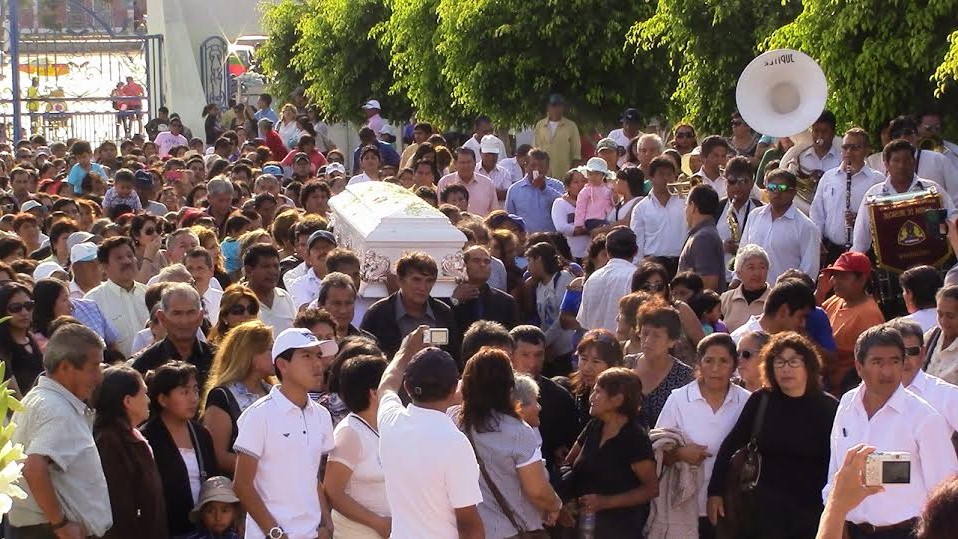 Chimbote: Restos de alcalde de Macate fueron enterrados esta tarde