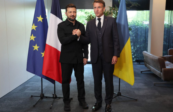 Macron y Zelenski planean verse después de la reunión de Putin y Trump en Alaska