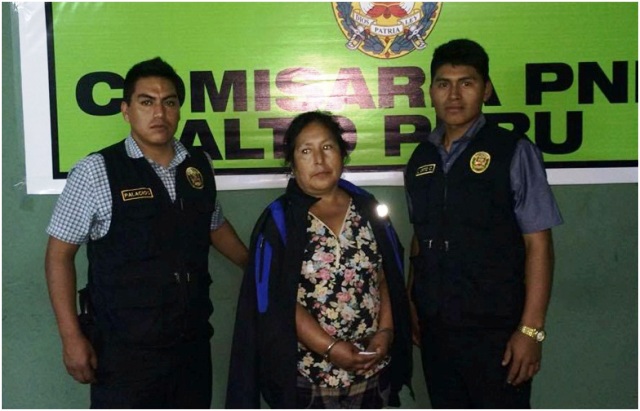 Madre de familia fue detenida por agredir a policías que intervinieron a su hijo en Chimbote
